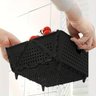 Cesta Secar Frutas Verduras Vegetais Organizador Dobravel Drena Escorre Alimentos Comida Fruteira Es - 3