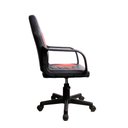 Ver imagem 5 de Cadeira Gamer Infantil em Couro PVC Pelegrin PEL-9354 Preto com Vermelho
