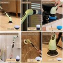 Ver imagem 5 de Esfregão Giratório Elétrico 7 em 1, Escova Limpeza sem Fio