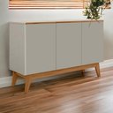 Ver imagem 1 de Buffet Ares Lux 03 Portas Gianduia e Nature Tebarrot