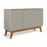 Buffet Ares Lux 03 Portas Gianduia e Nature Tebarrot - 2