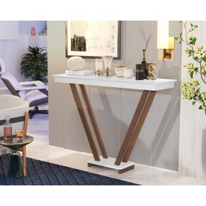 Aparador Sala Estar Moderno Supreme 119cm:branco