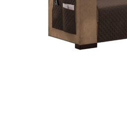 Protetor Para Sofá Impermeável De 03 Lugares Com Assento De 1,60M Matelado Ultrassônico - Tabaco - 3