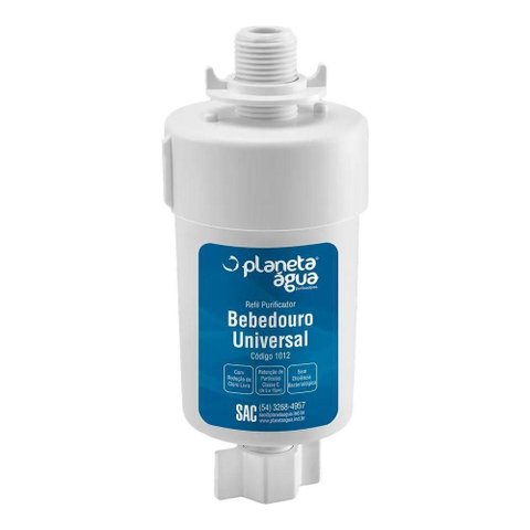 Refil Bebedouro Universal Planeta Água 1012a - Rosca 1/2