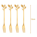 Ver imagem 5 de Garfo para Aperitivos Petiscos Queijos Kit com 4 Peças