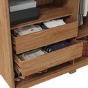 Ver mais imagens de Guarda Roupa Casal 6 Portas 4 Gavetas Turium C01 Buriti/Fendi - Mpozenato