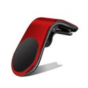 Ver imagem 1 de Suporte Adaptador Magnético Veicular Universal Car Holder para Painel de Carro Tipo L - Vermelho