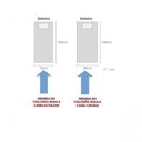 Ver imagem 2 de Quarto Juvenil Chiara 2 Portas MDP Branco Phoenix Baby 188cm