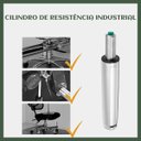 Ver imagem 3 de Pistão Gás Coluna Universal Cadeira Cromado Classe 4 200kg