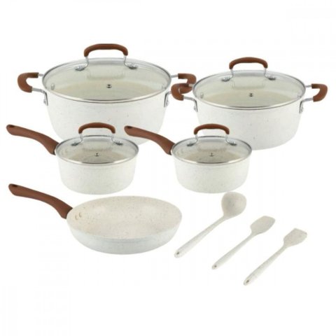 Conjunto Panelas Jaguar 8pcs Inducao Casa Ambiente