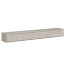 Ver imagem 1 de Rack Bancada Suspensa para Tv de até 70 3 Portas Bela 1.8 Off White Perolizado