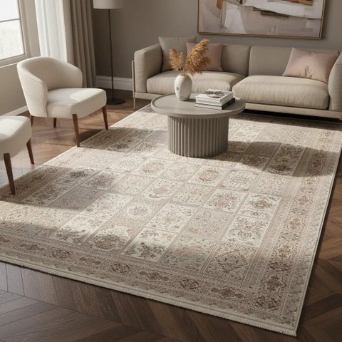 Tapete Sala Quarto 300x200 cm Nik Mod 149 Bege