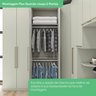 Guarda-roupa Modulado de Canto Closet com Espelho 6 Portas 3 Gavetas Seletto - 15