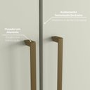 Ver imagem 6 de Guarda-roupa Modulado de Canto Oblíquo 5 Portas com Cabideiro Seletto