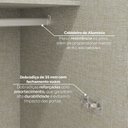 Ver imagem 7 de Guarda Roupa Casal Modulado 5 Peças com Cabeceira 9 Portas 6 Gavetas Seletto Areia HP