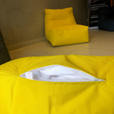 Ver imagem 2 de Cadeira Espreguiçadeira Poltrona Puff Solteiro Aconchegante Ambiente Externo Inteligente Decorativo