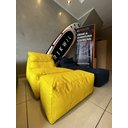 Ver imagem 3 de Cadeira Espreguiçadeira Poltrona Puff Solteiro Aconchegante Ambiente Externo Inteligente Decorativo