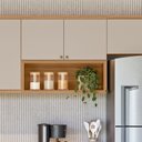 Ver imagem 1 de Armário Aereo Duplo para Cozinha 80cm Selene