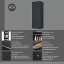 Ver mais imagens de Guarda-roupa 2 Portas 2 Gavetas Fort