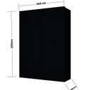 Ver imagem 4 de Guarda-Roupa 4 Portas 2 Gavetas Fort Cinza/Grafitto