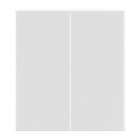 Armário Lavanderia Com 2 Portas Multimóveis Branco