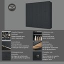Ver mais imagens de Guarda-roupa Casal 6 Portas 4 Gavetas Fort