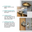 Ver imagem 3 de Cozinha Completa 5 Peças Milla Ultra com Armário e Balcão e Cristaleira Nogueira e Cinza Carraro