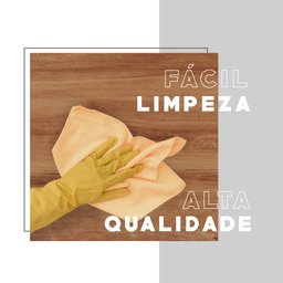 Cozinha Completa 5 Peças Milla Ultra com Armário e Balcão e Cristaleira Nogueira e Cinza Carraro - 8