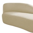 Ver imagem 6 de Divã Recamier Curvo Luna 160cm Lado Direito Suede Bege