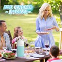 Ver mais imagens de Secura Máquina de Sorvete Elétrica Mini, 400ml, para Sorvete e Iogurte Gelado