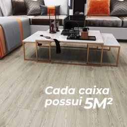 Piso Vinílico Auto Adesivo Régua Madeira Manta Caixa 5m² Brinovar - 4