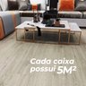 Piso Vinílico Auto Adesivo Régua Madeira Manta Caixa 5m² Brinovar - 4