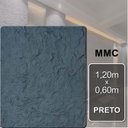 Ver imagem 4 de Revestimento Pedra Leve Semi-Flexível Decorativa 120cm x 60cm 3mm de Espessura Formaco Decor Preto