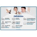 Ver imagem 1 de Cama Box Baú Solteiro: Colchão Anatômico Ortobom D33 / Ep Airtech 100 + Base Crc Courano Black(