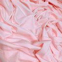 Ver imagem 1 de Tecido Malha de Algodão Meia Malha Tubular 100% Algodão 1,00x1,20m:rosa Claro