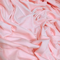 Tecido Malha de Algodão Meia Malha Tubular 100% Algodão 1,00x1,20m:rosa Claro - 1
