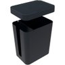 Lixeira Plástico 5l Preta - Soprano - 4