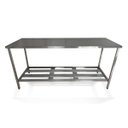 Ver imagem 1 de Mesa Aço Inox Profissional 160x60x90 cm Nortinox