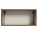 Ver imagem 4 de Armário Aéreo De Cozinha 70 Cm 1 Porta Rustic/Branco