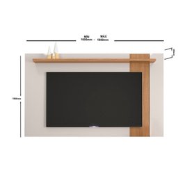 Painel Extensível para Tv até 60 Polegadas 1 Prateleira Leme - 4