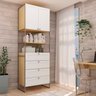 Guarda-roupa Closets Modulado Americano Mdf 5 Peças 8 Gavetas - 8