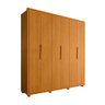 Guarda-Roupa Casal 6 Portas 4 Gavetas 100% MDF com Pés Matisse - 3