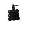 Porta Sabonete Líquido Cerâmica 420 Ml: Preto - 1