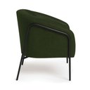 Ver imagem 6 de Poltrona Sala Decorativa Kit 2 Stella Base Alta Tubo Preto Sintético Pu D03 - D’Rossi