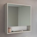 Ver imagem 6 de Armário Modular Banheiro Crart-CON015 3 Portas 1 Prateleira MDP 60cm Bege Multimóveis