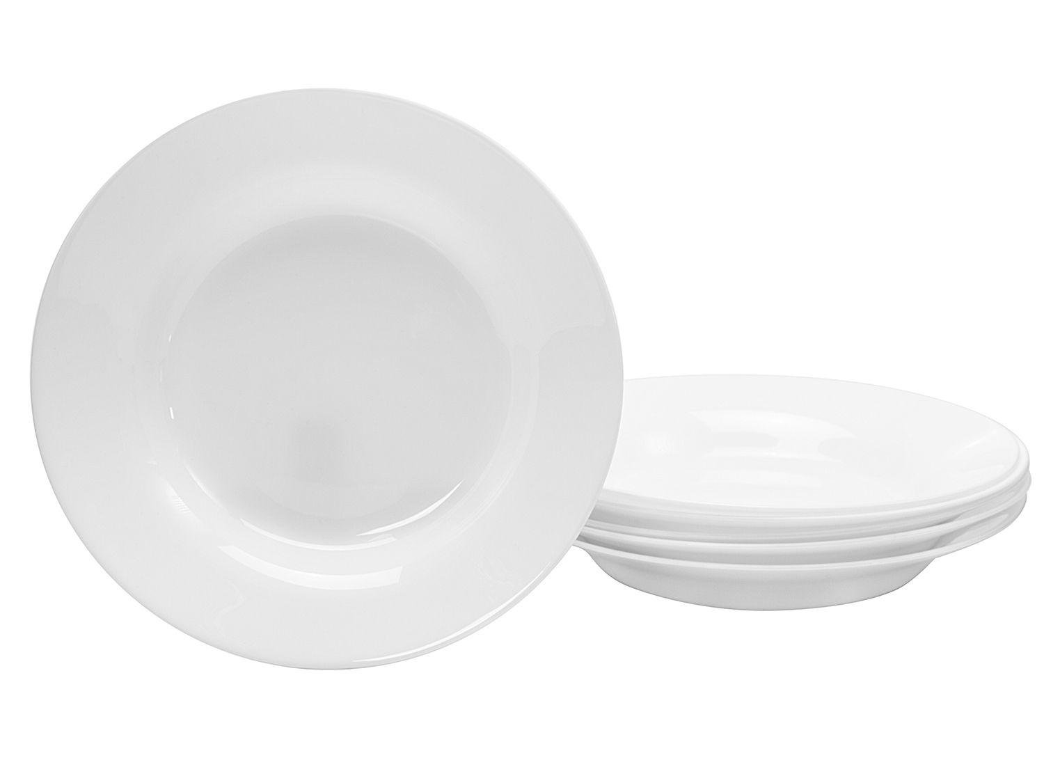 Jogo De Pratos Fundo De Vidro 6 Peças 23 cm Opaline Duralex - 3