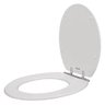 Assento Sanitário Laqueado Ravena Targa Izy Studio - Gelo - 3