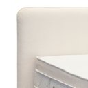 Ver imagem 3 de Kit Cama Box + Cabeceira Orgânica Moscou Quarto de Casal 140cm Bouclê - Sofa Store:bouclê Bege Marfi