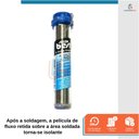 Ver imagem 7 de Kit Solda Ferro Profissional 30w 220v + 1 Tubo Estanho 25g