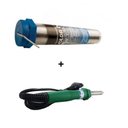 Ver imagem 1 de Kit Solda Ferro Profissional 30w 220v + 1 Tubo Estanho 25g